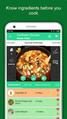 Caribbean Recipe Jamaican Food android App screenshot 10