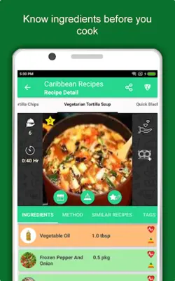 Caribbean Recipe Jamaican Food android App screenshot 2